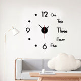 30” Acrylic Decorative Wall Clock