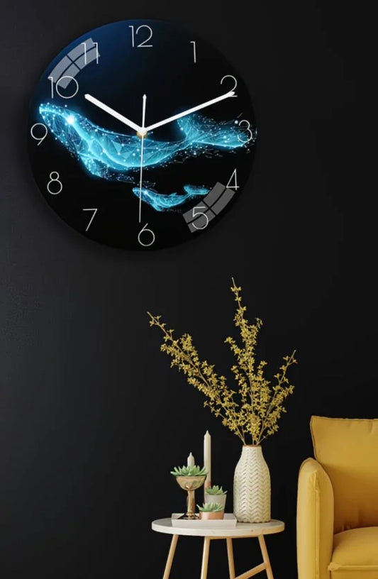 12” Frameless MDF Wall Clock