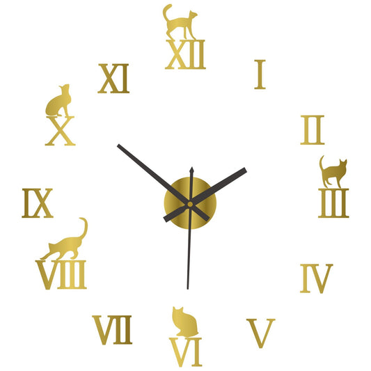 20” DIY Wall Sticker Clock with Night Light