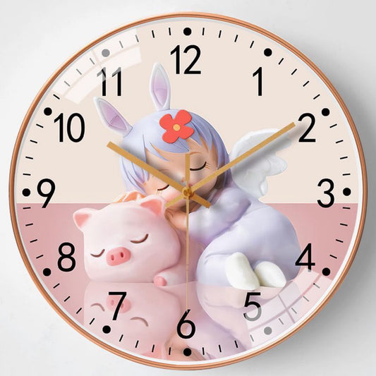 8” 3D Nordic Silent Wall Clock