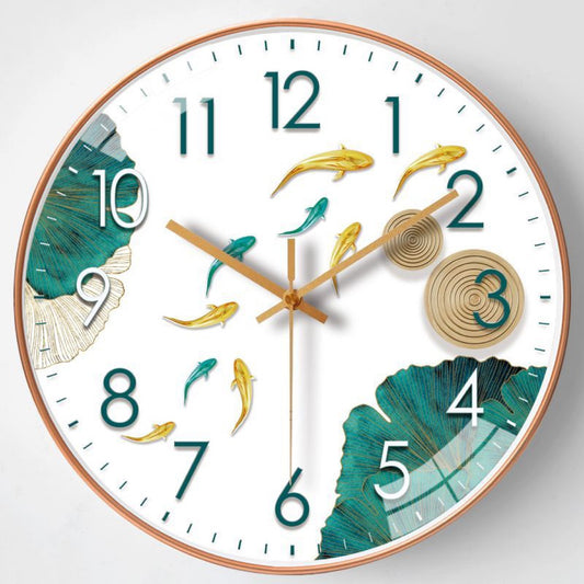 8” 3D Nordic Silent Wall Clock