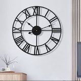 16 Inch Modern Metal Wall Clock
