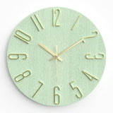 Modern Silent Round Clock