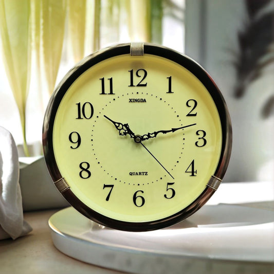 13" Solar Quartz Wall Clock