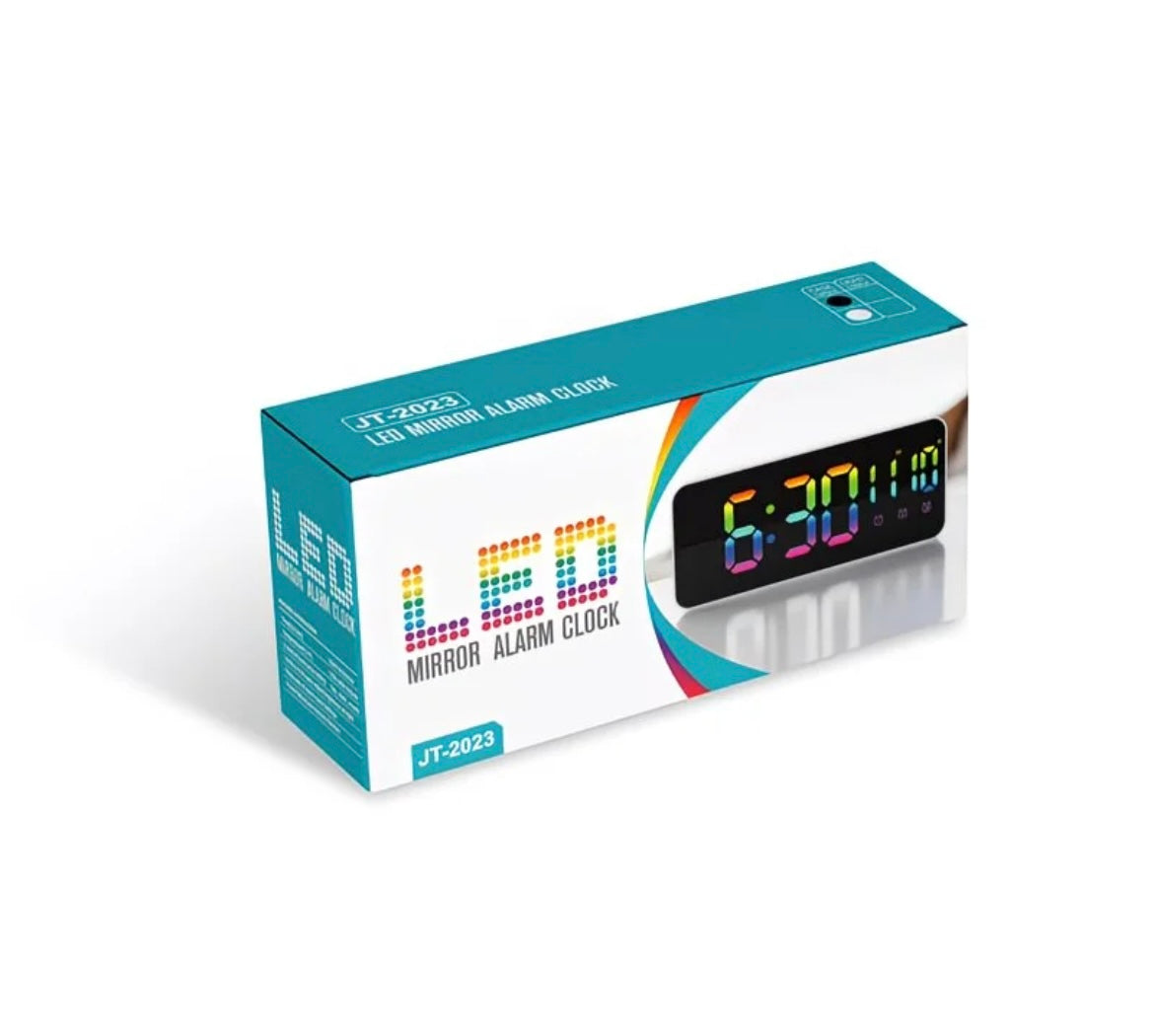 RGB LED Digital Alarm Clock