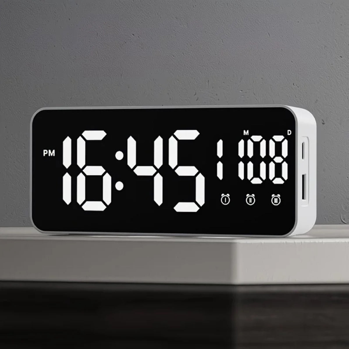 RGB LED Digital Alarm Clock