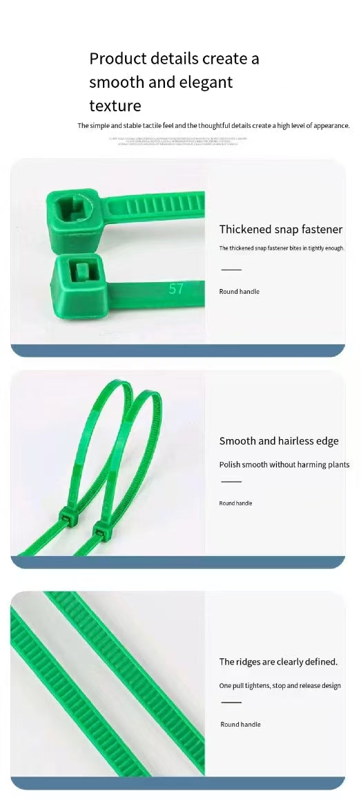 Heavy-Duty Plant Support Tie Wires