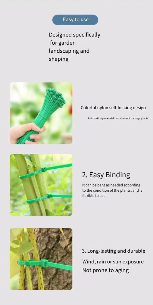 Heavy-Duty Plant Support Tie Wires