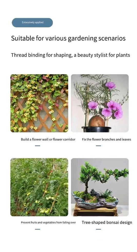 Heavy-Duty Plant Support Tie Wires