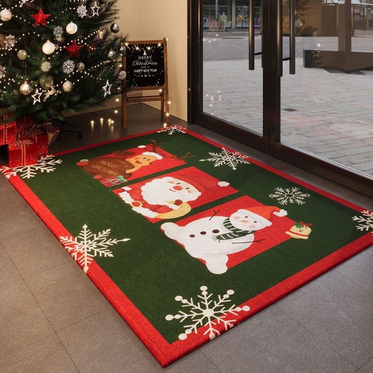 (3.28' × 4.6') Christmas Tree Door Mat
