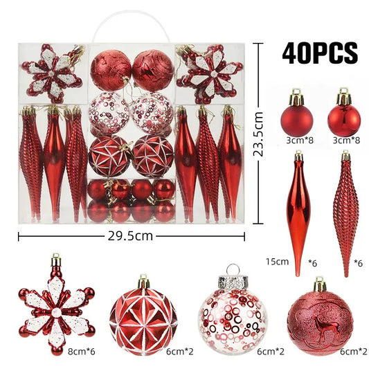 Christmas Ornaments: Hand-Painted Snowflakes