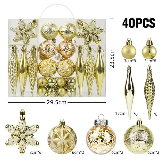 Christmas Ornaments: Hand-Painted Snowflakes