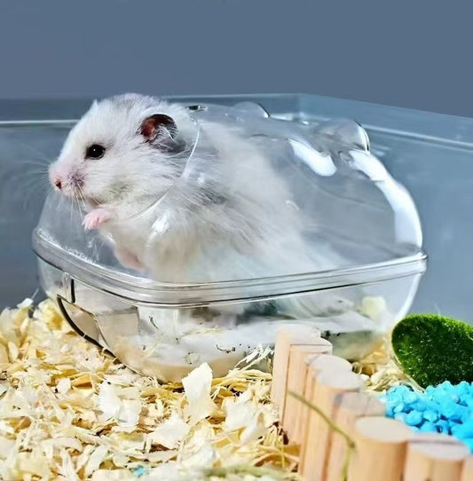 Hamster Sand Bath Box & Bed