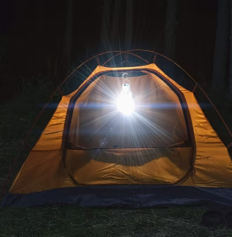 Solar-Powered LED Outdoor Light Bulb