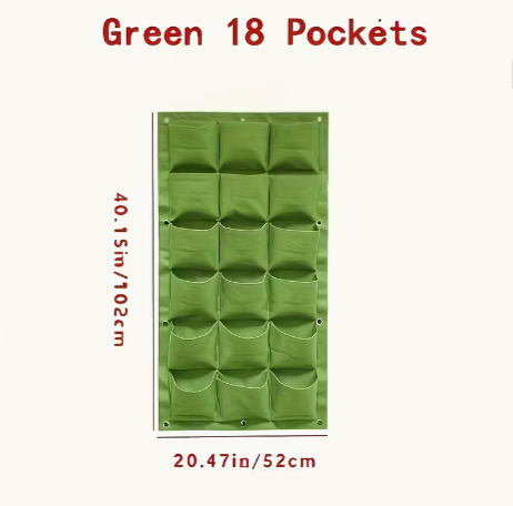 18-Pocket Vertical Garden Planter