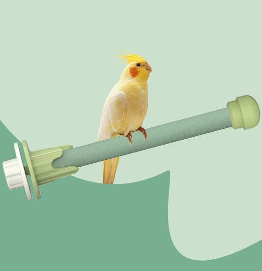 Sandblasted Parrot Perch Stand Rod