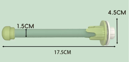 Sandblasted Parrot Perch Stand Rod