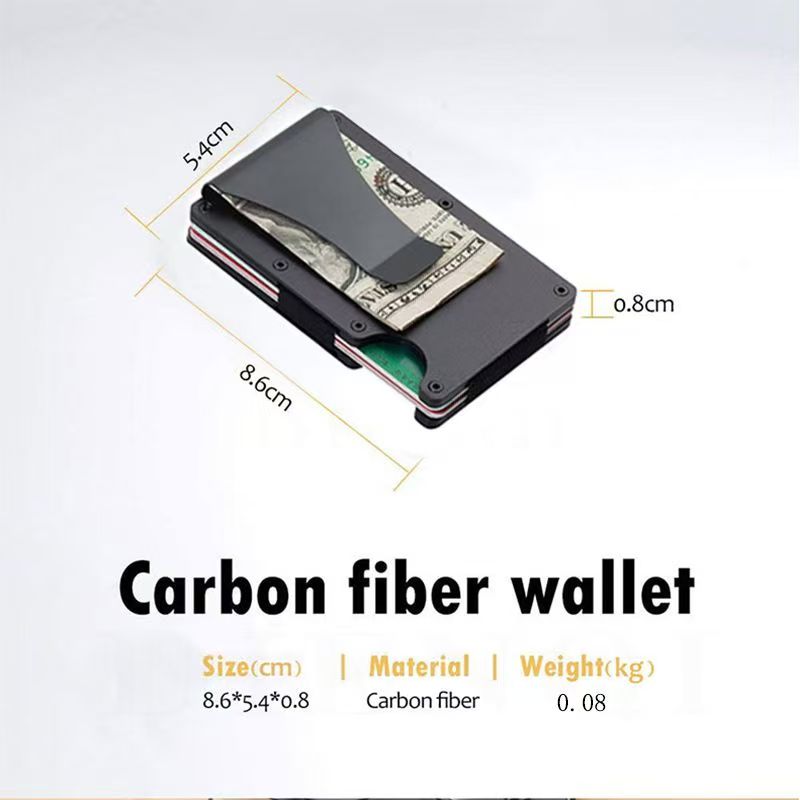 Minimalist: RFID Aluminum Money Clip