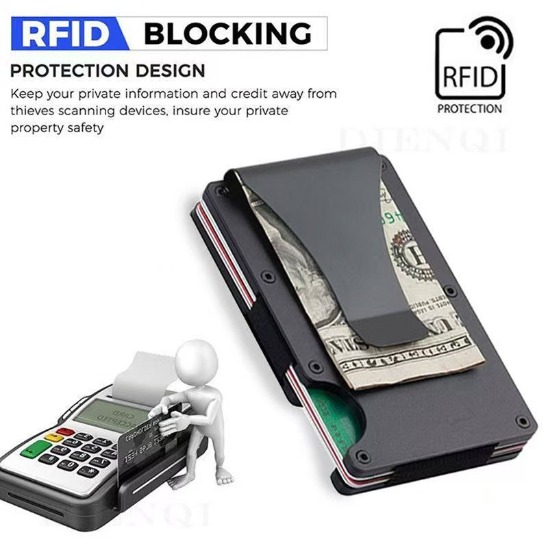 Minimalist: RFID Aluminum Money Clip