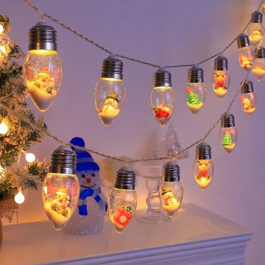 Indoor/Outdoor Christmas Bulb Lights