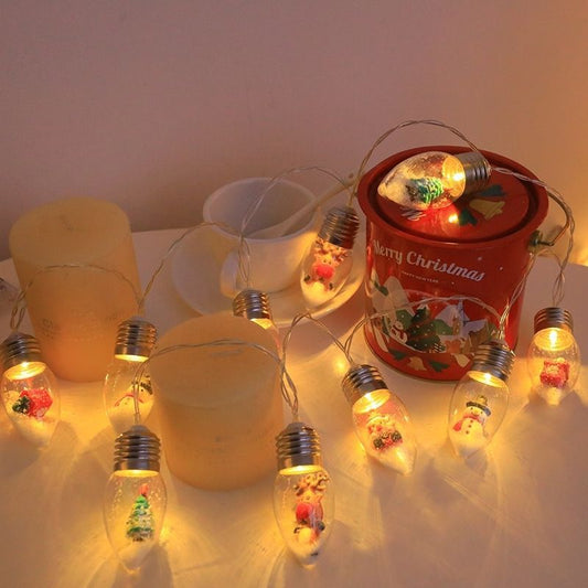 Indoor/Outdoor Christmas Bulb Lights