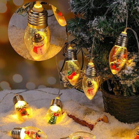 Indoor/Outdoor Christmas Bulb Lights