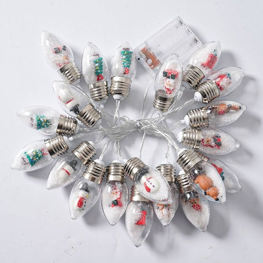 Indoor/Outdoor Christmas Bulb Lights