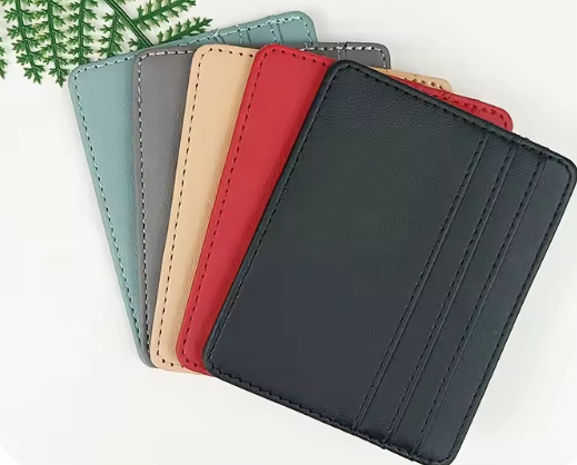 Leather: Slim Front Pocket Wallet