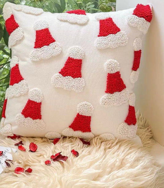 Christmas Tufted Pillow Cover