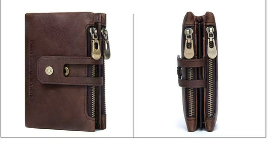 Leather: Vintage 14-Card-Slot Wallet