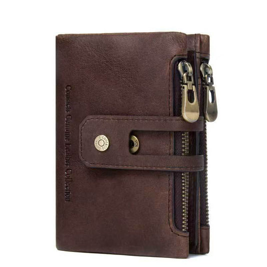 Leather: Vintage 14-Card-Slot Wallet