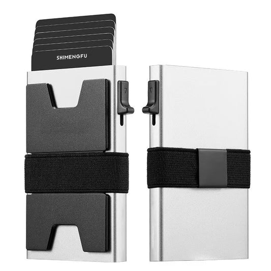 Aluminum: Designer Slim RFID Wallet