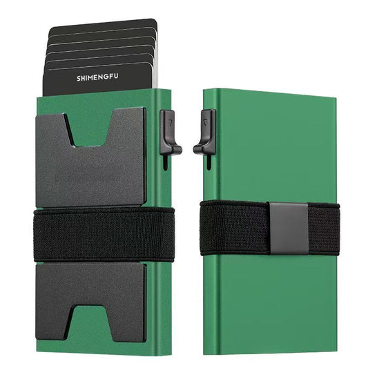 Aluminum: Designer Slim RFID Wallet