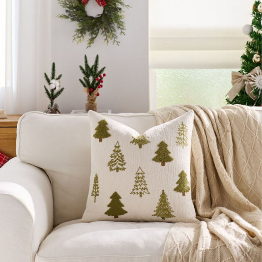 Christmas Velvet Deer Pillow Cover