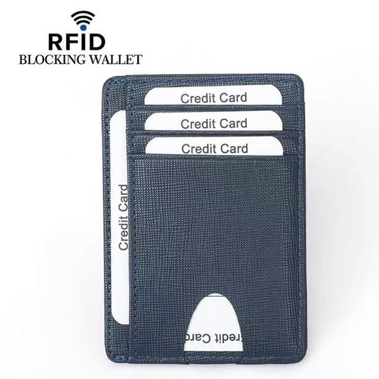Pocket-Friendly RFID Wallet, Leather