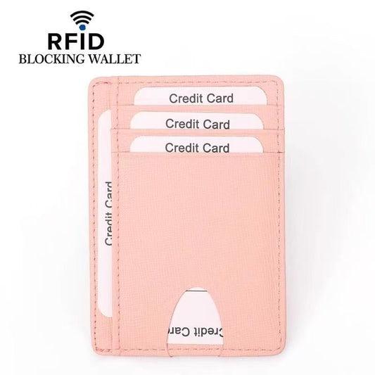 Pocket-Friendly RFID Wallet, Leather