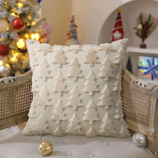 18x18 Christmas Tree Pillow Cover