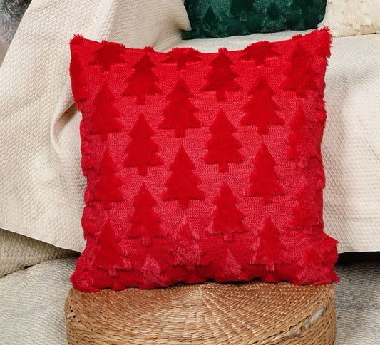 18x18 Christmas Tree Pillow Cover
