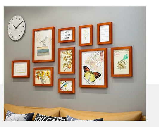 10-Pack Picture Frames Collage Set