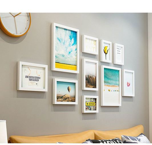 10-Pack Picture Frames Collage Set