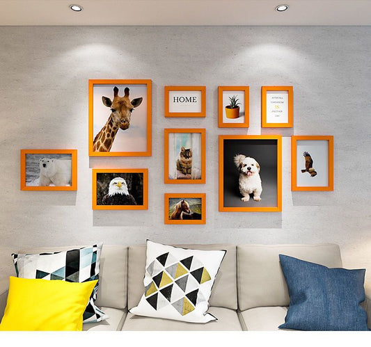 10-Pack Picture Frames Collage Set
