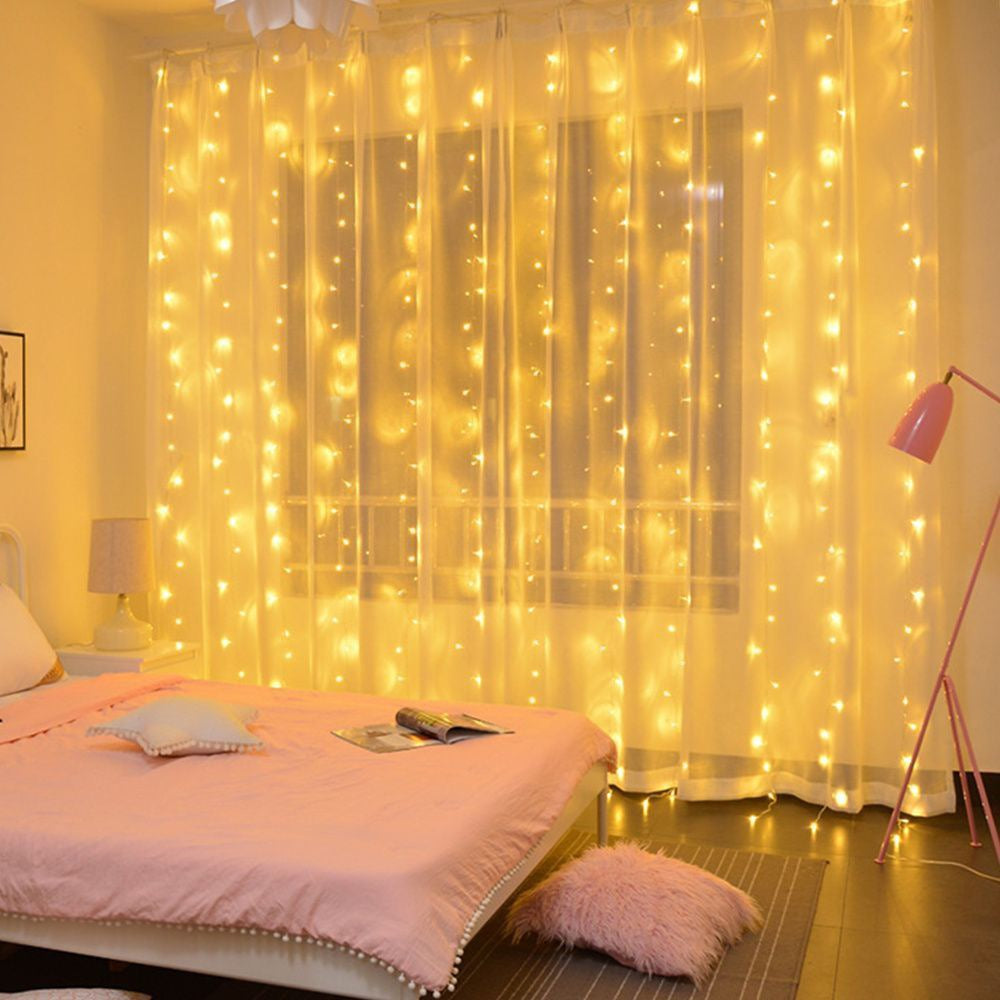 9.84ft Curtain Fairy Lights