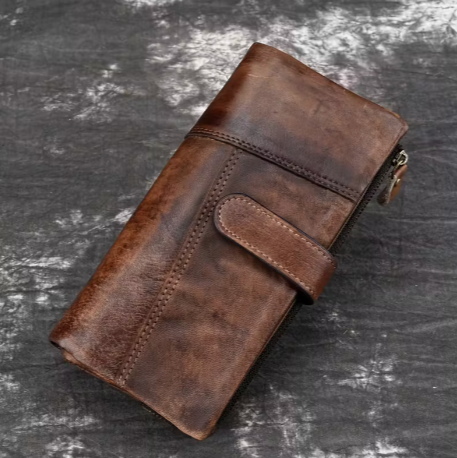 RFID Blocking Leather Cardholder