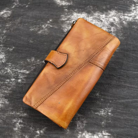 RFID Blocking Leather Cardholder