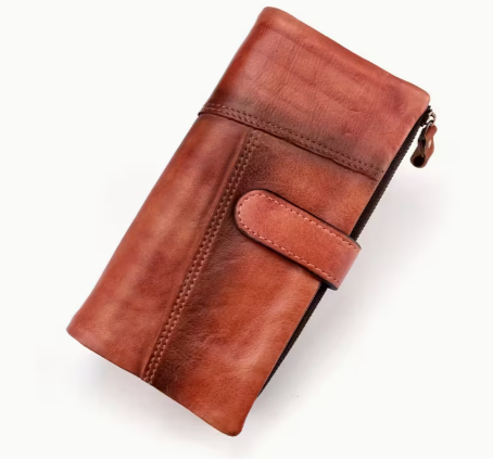 RFID Blocking Leather Cardholder