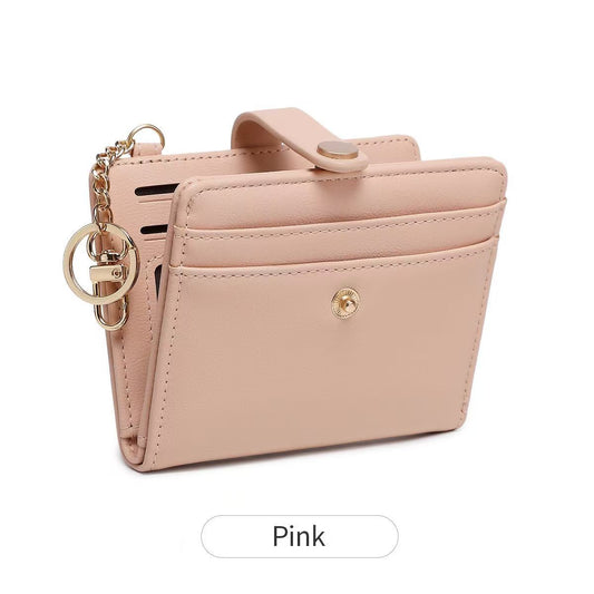 Small RFID Wallet with Keychain