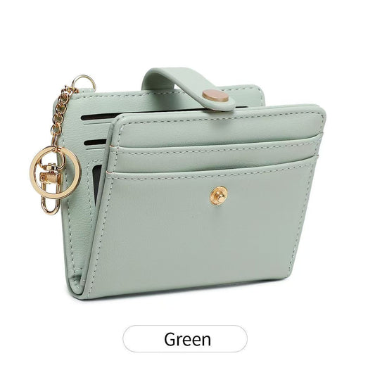 Small RFID Wallet with Keychain