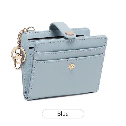 Small RFID Wallet with Keychain