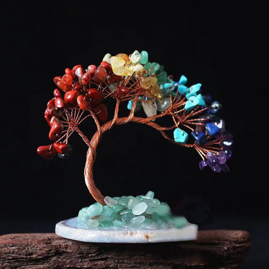 7 Chakra Crystal Tree of Life