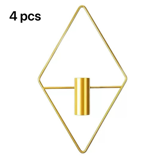 4 Pcs Metal Hanging Planters